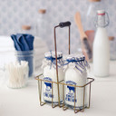 Milk Bottle Bath Salts Caddy