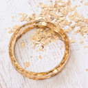 Gold Leafed Bangle Bracelet Project