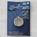 Aromatherapy Round Locket with Lace Design Details