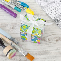 Coloring Book Gift Box Project