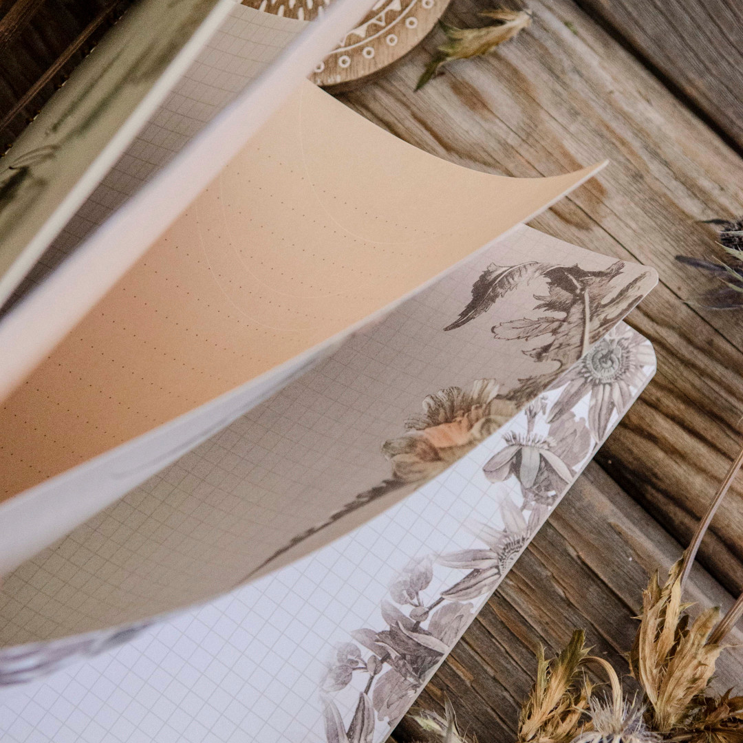 You Always Catch the Light Spiral Notebook by Papaya Art Stampington