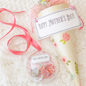 A Mother's Day Floral Bouquet Project by Catherine Garmany