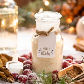 Harvest Scrub Recipe With Festive Gift Tags (Free Printables)