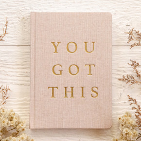 You Got This Fabric Journal