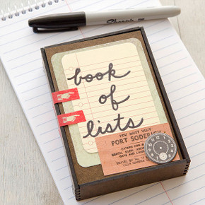 Book of Lists Project by Christen Olivarez