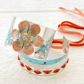 Scrap Metal Cuff Bracelets Project by Johanna Love