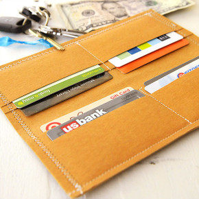 Quick and Easy Kraft Wallet Project