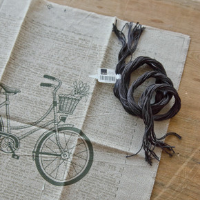 Classic Bicycle Embroidery Kit  (11 x 11)