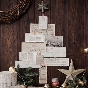 Paperie Christmas Tree Project by Johanna Love