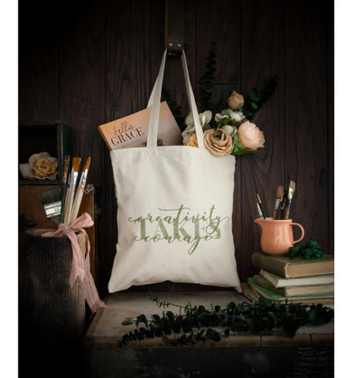 Free "Creativity Takes Courage" Tote Subscription Offer