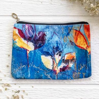 Dina Wakley Media Things That Grow Art Pouch