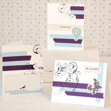 Crafter's Tape Cards Project