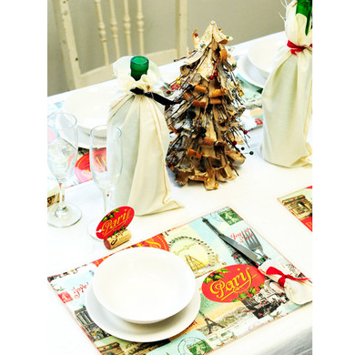 DIY Placemats & Holiday Entertaining Inspiration Project