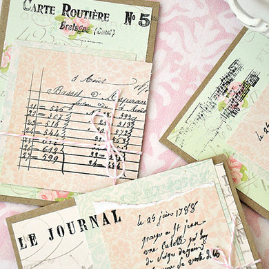 French Market Note Cards Project