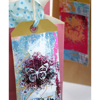 Foiled Gift Tags Project By Christine Adolph