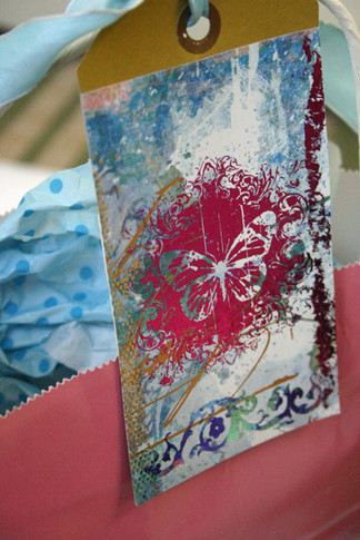 Foiled Gift Tags Project By Christine Adolph
