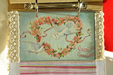 Vintage Romance Purse Book Project by Sarah Meehan