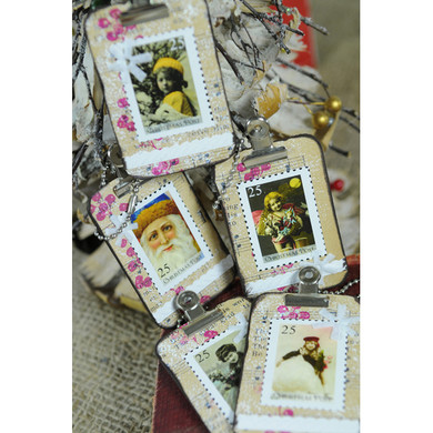 Mini Clipboard Ornaments Project by Audrey Hernandez