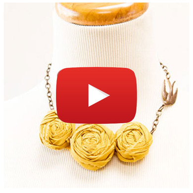 Creating Fabric Rosettes Video