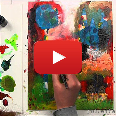 SERENDIPITY A Year In Mixed Media (Search For The Light) Video by Juliette Crane