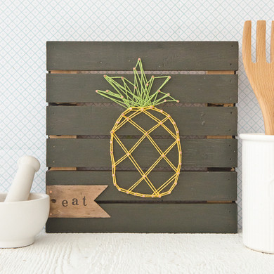 Pineapple String Art Project