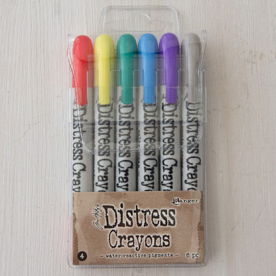 Ranger Ink Distress Ink Crayons Set — Primary
