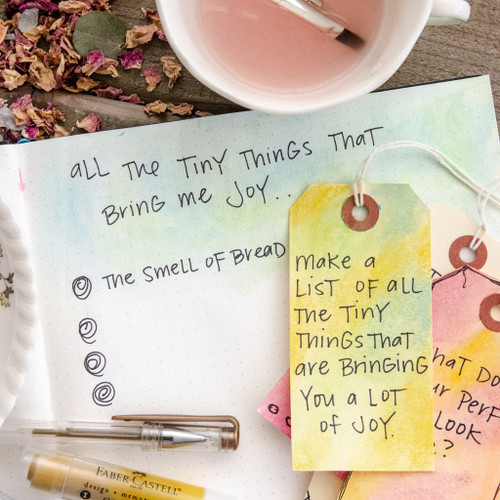 Reflecting Inward Journaling Prompt Tags by Christen Hammons