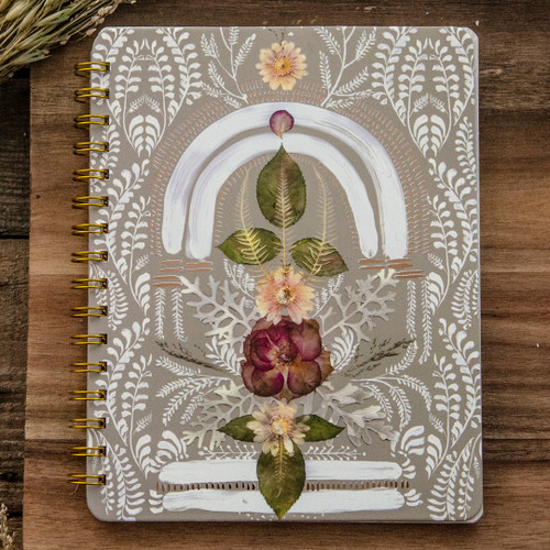 Altar Lace Spiral Notebook by Papaya Art