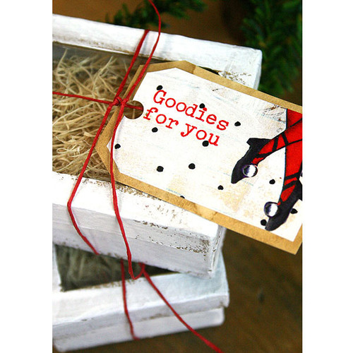 Shabby Chic Christmas Boxes Project