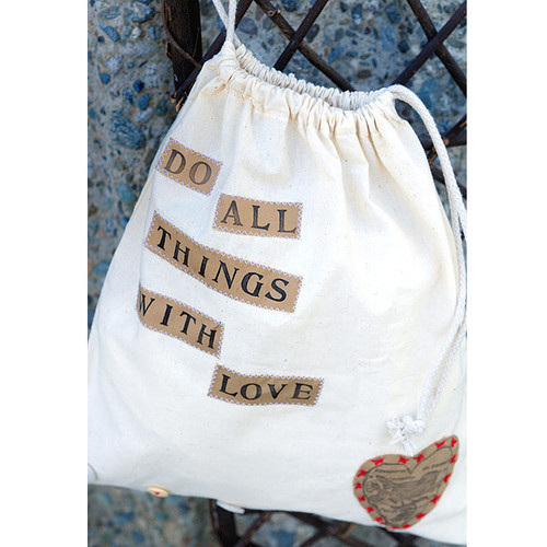 Do All Things with Love Bag Project by Sarah Meehan