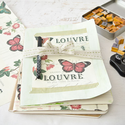 Decoupage Papers Three Ways: A Trio of Journals for Mom by Christen Hammons