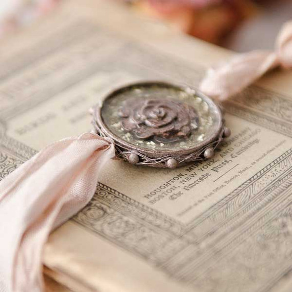 Rose Wrap Bracelet Project by Johanna Love