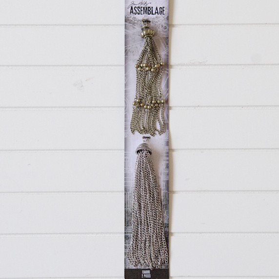 Tim Holtz Assemblage Charms (Large Tassels)