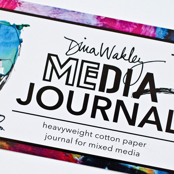 Dina Wakley Media White Journal 6 x 6