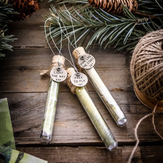 Token for Your Thoughts Test Tube Holiday Ornaments Token for Your Thoughts Test Tube Holiday Ornaments