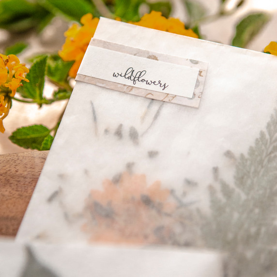 The Gift of a Green Thumb: Wildflower Seed Packets