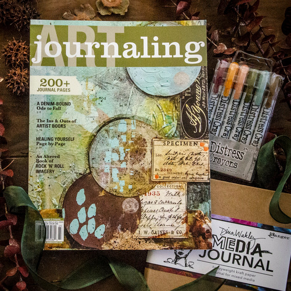 Autumn Art Journaling Starter Set 