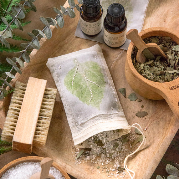 DIY Eucalyptus Bath Salts