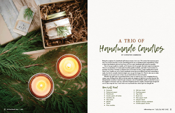 Willow and Sage The Handmade Gift Issue Instant Download