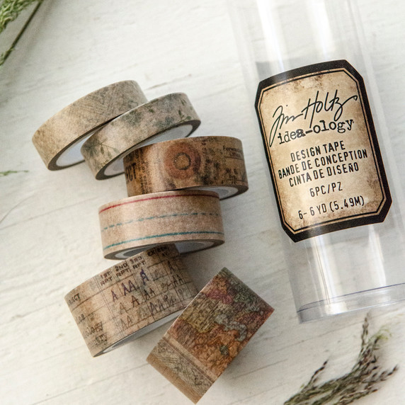 Tim Holtz Idea-ology Design Tape Elementary Tim Holtz Idea-ology Design Tape Elementary