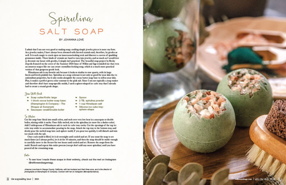 Willow and Sage The Soapmaking Issue Volume 1 – New