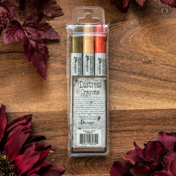 Ranger Ink Distress Halloween Pearl Crayon Set 5 Ranger Ink Distress Halloween Pearl Crayon Set 5