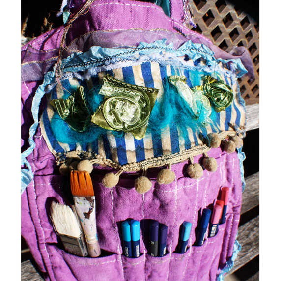 Gypsy Art Tote Bag Project by Suzi Blu