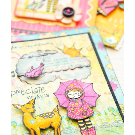 Storybook Village Cards Project by Purnima Girouard