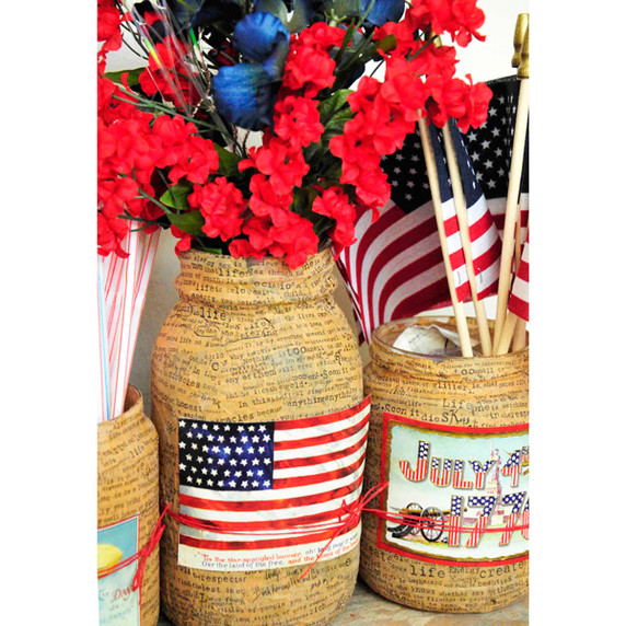 Patriotic Table Décor