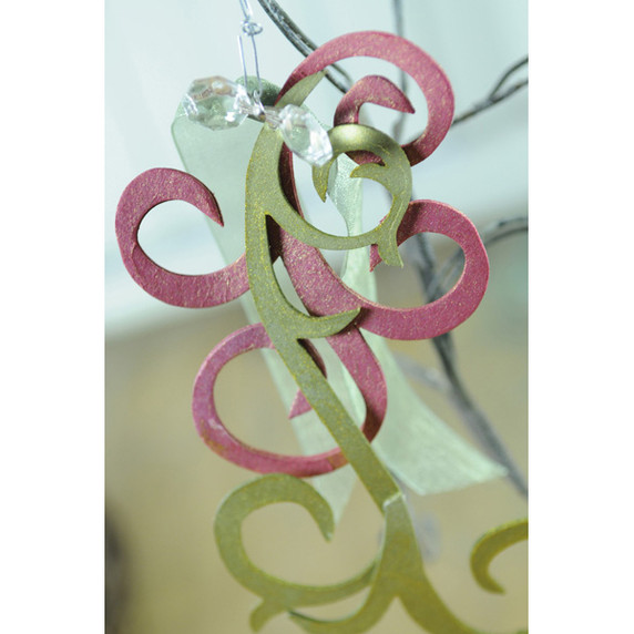 Chipboard Scrolls Project by Kristen Robinson