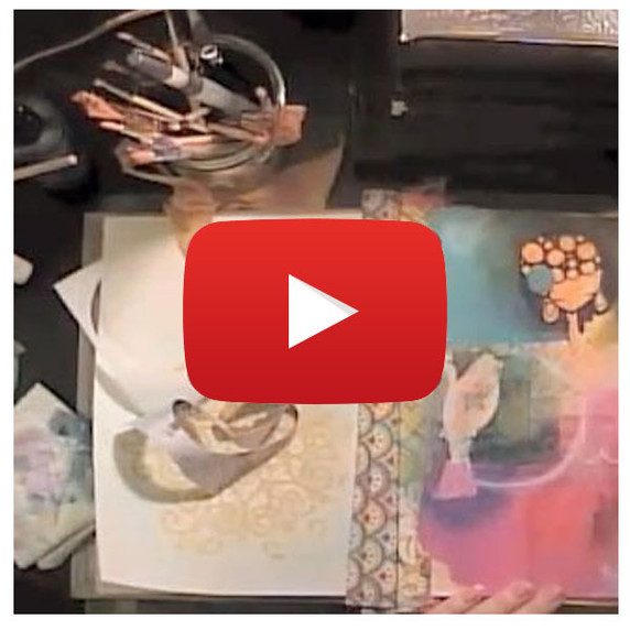 Art Journaling Video By Samantha Kira Harding