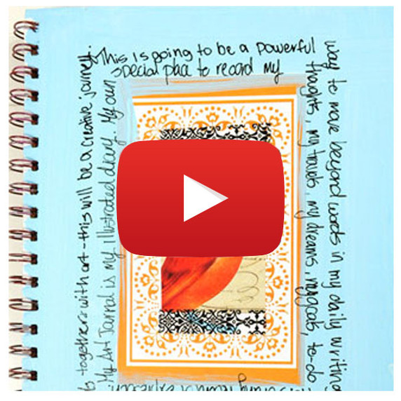 Art Journaling Inspiration Video