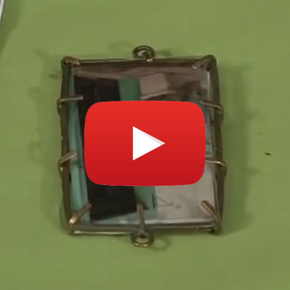 Working with Staple Bezels and Mica Video by Susan Lenart Kazmer