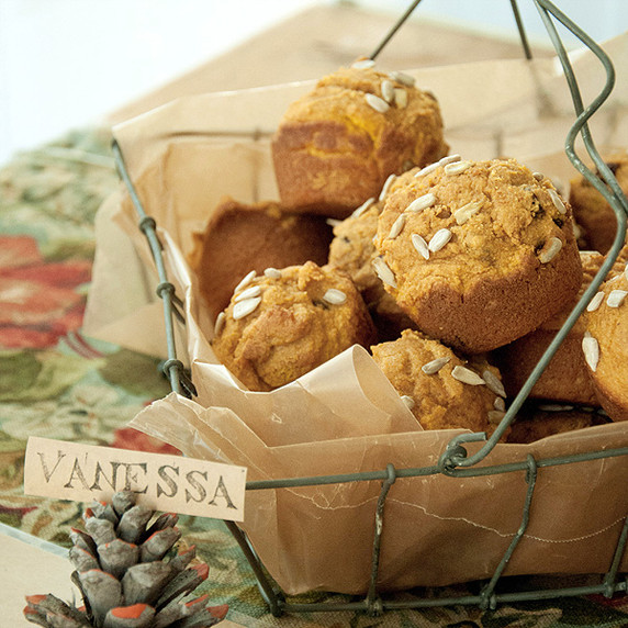 Harvest Affaire Wrapped Pumpkin Muffins Project